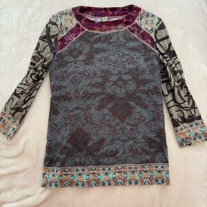 Maaji Multicolor Patterned Women's Rashguard